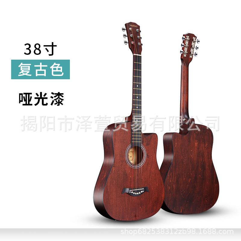(Wholesale), guitar, practice for beginners, 38 inch, 41 inch 3