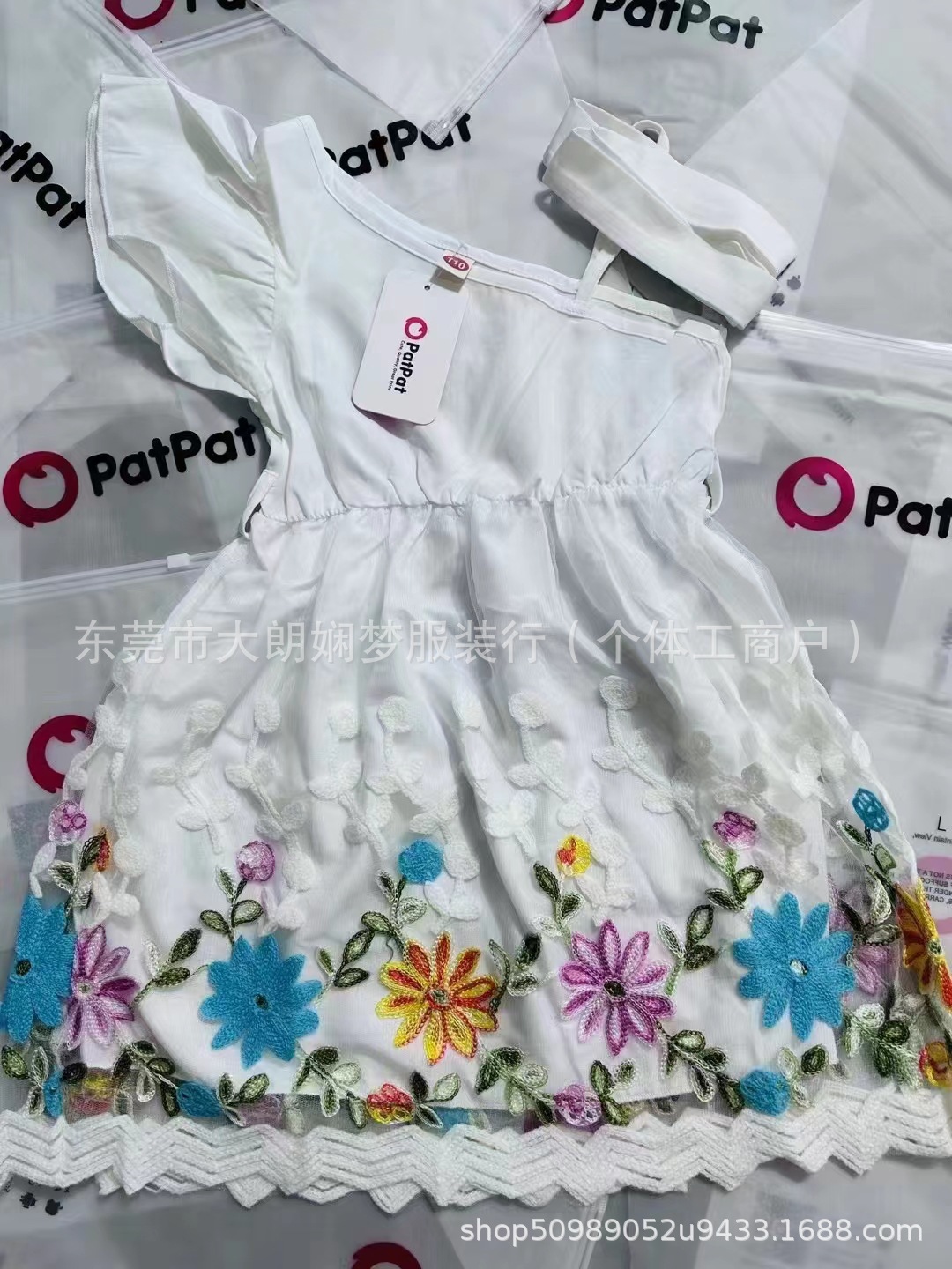Vestido de patpat transfronterizo, vestido de ropa para niños de comercio exterior, artículos de cola variados, vestido de patpat kid