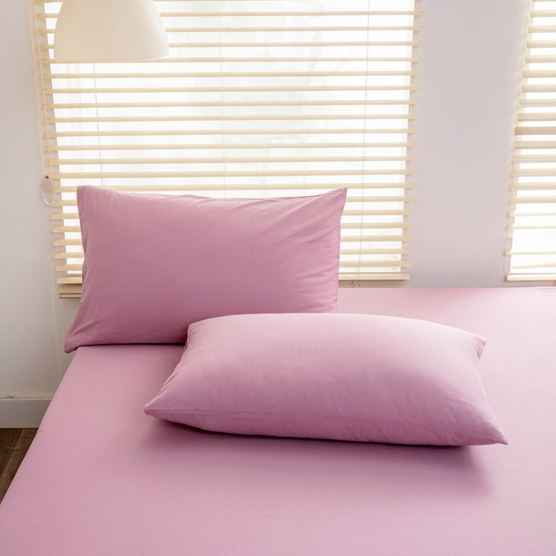 Cuerpo de almohada de lavado japonés de algodón 40 cubas de almohada de piel de algodón un par de cubas de almohada de twill