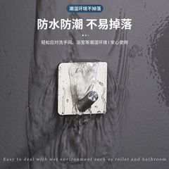 No punching 304 stainless steel hook single hook bathroom bedroom kitchen single wall hook sticky hook storage hook