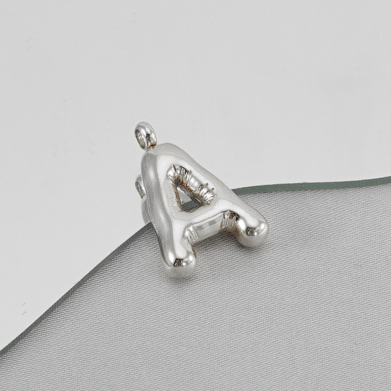 1 Piece Quantity 1 Piece Stainless Steel Letter Pendant