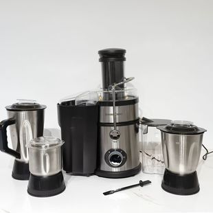 Stainless Steel Juicer, Multifunctional Large-Diameter Residue Juice Separation Juicer, Automatic Fruit Centrifugal Cooking Machine