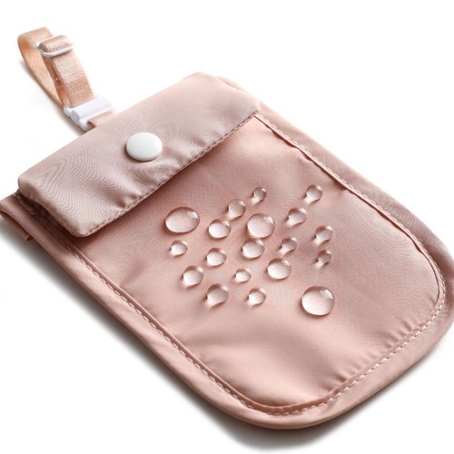 Nylon underwear coin card holder new convenient ultra-thin close-fitting hidden travel women's underwear bag wholesale