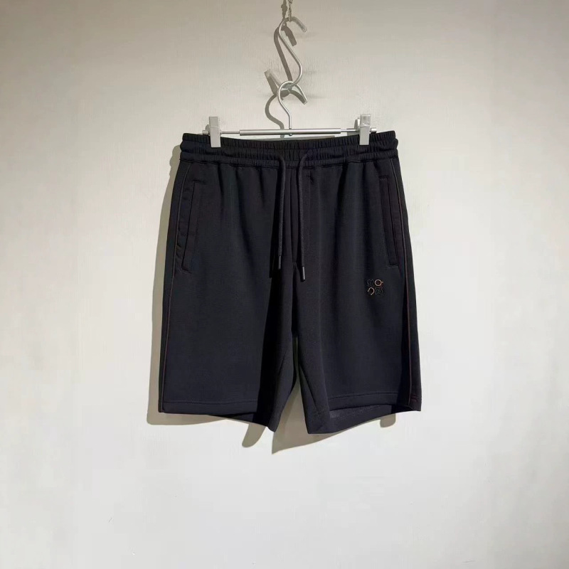 Ljia 2026Aw Ice-Feel Milk Silk Sports Shorts, Liquid Ammonia, Lightweight, Crisp, Color-Blocking, Versatile Men's Casual Shorts