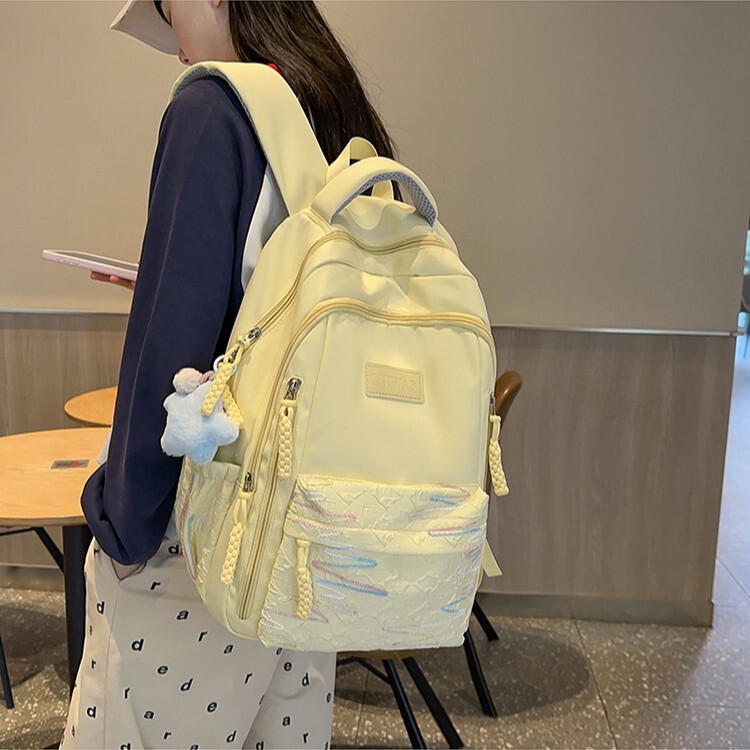 かわいいかばん中学校の女子学生2025新型高颜値大容量丈夫で長持ちする高校の小学生のランドセル|undefined