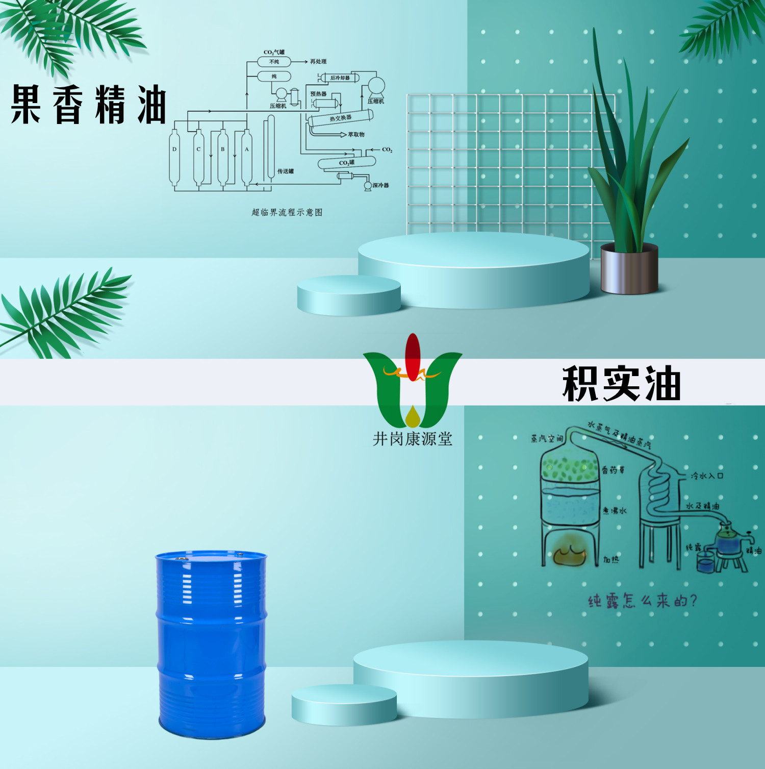 【果香精油】积实精油枳实果精油未成熟果橙晒干蒸馏所得精油
