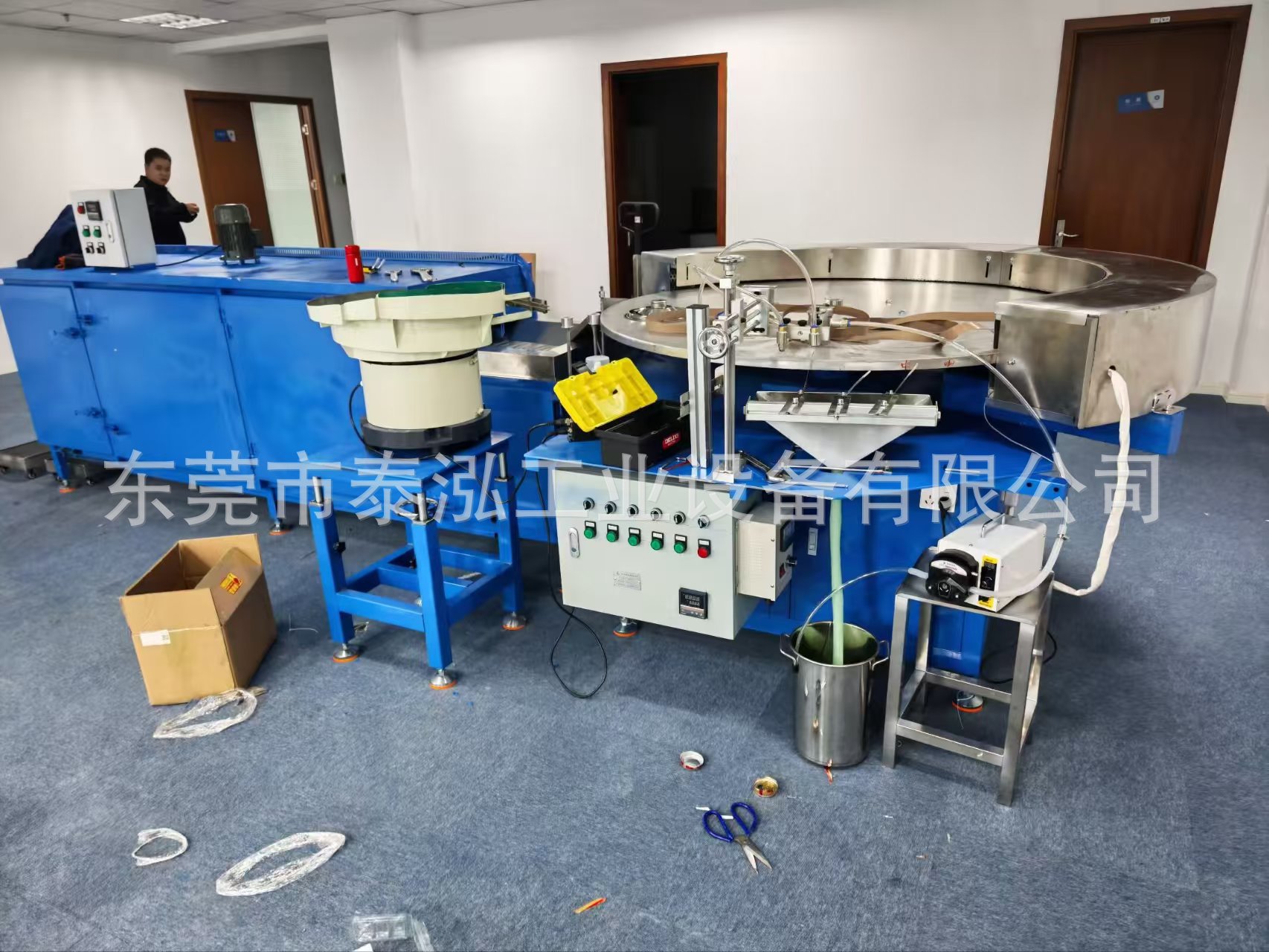 Factory in stock screw gluing machine screw Nello anti-loose glue dispensing equipment thread screw pre-gluing machine