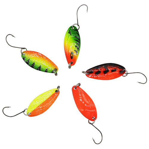 4.5g Colorful Spoon Shaped Mouth Blister Lure Fishing Bait Hard Baits for Spinning Koi Fishing Tackle Accessories Wholesale