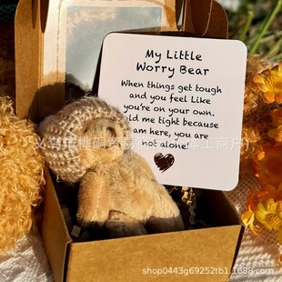 Mini Plush Teddy Bear in Box�羳�ڴ�̩��������ë�q�ܺ��b�Y��