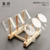 Transparent grasped cup 120ml6+1 cup holder 1