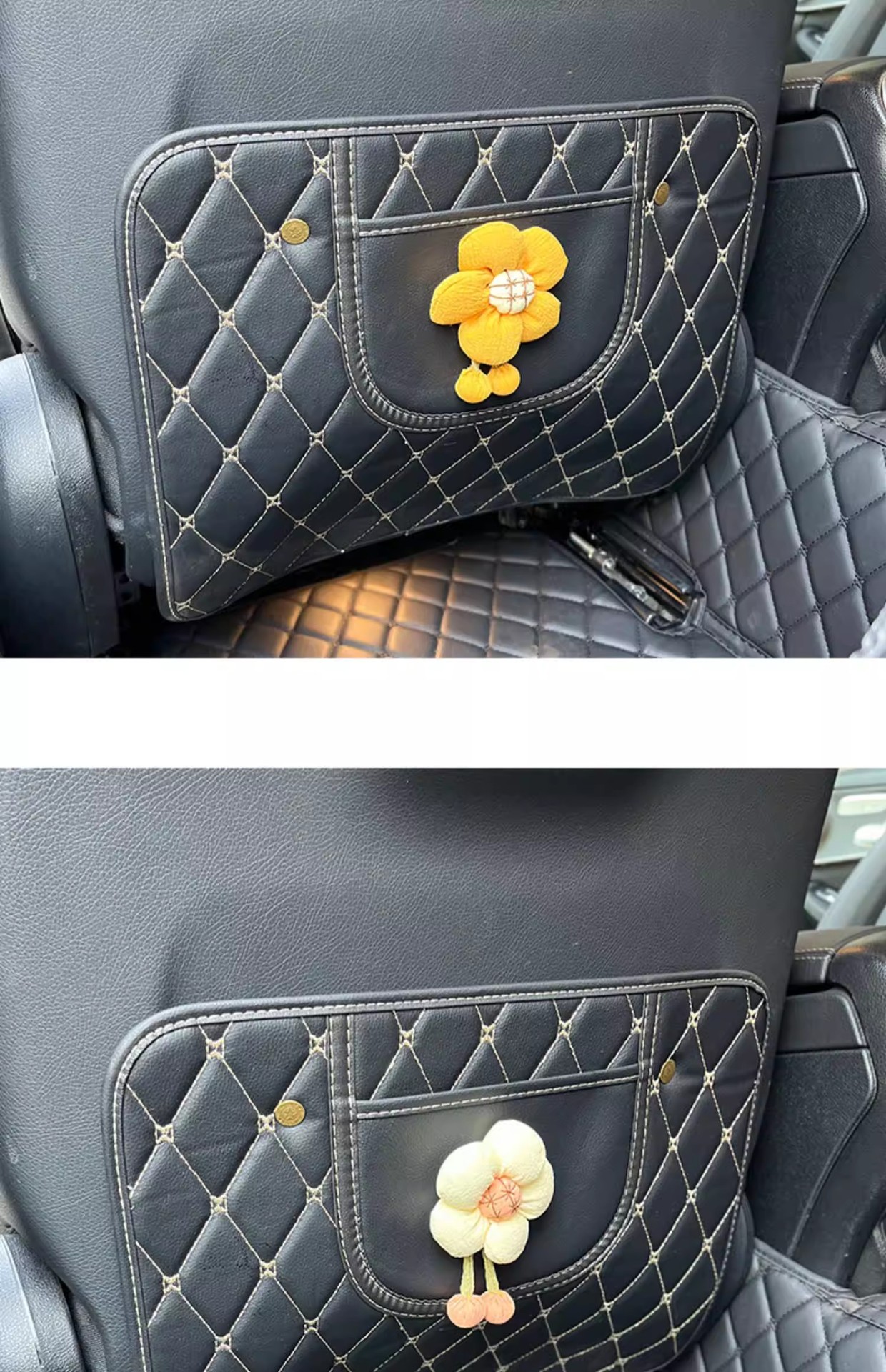 Car Anti-Kick Pad, Seat Back Protection Pad, Backrest Protective Pad, Children's Rear Seat Car Anti-Wear and Anti-Dirt Pad