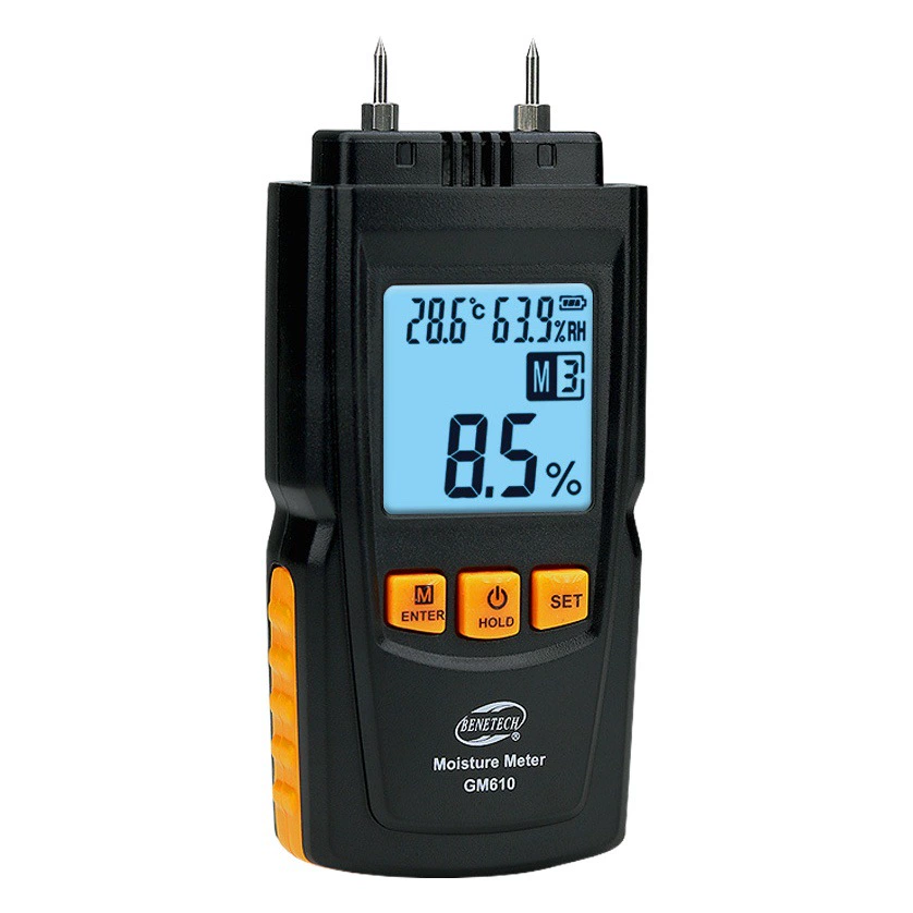 BeneTECH Standard Mizhi GM610 игольчатый дровяной влагоизмеритель тестер для определения содержания влаги в полу