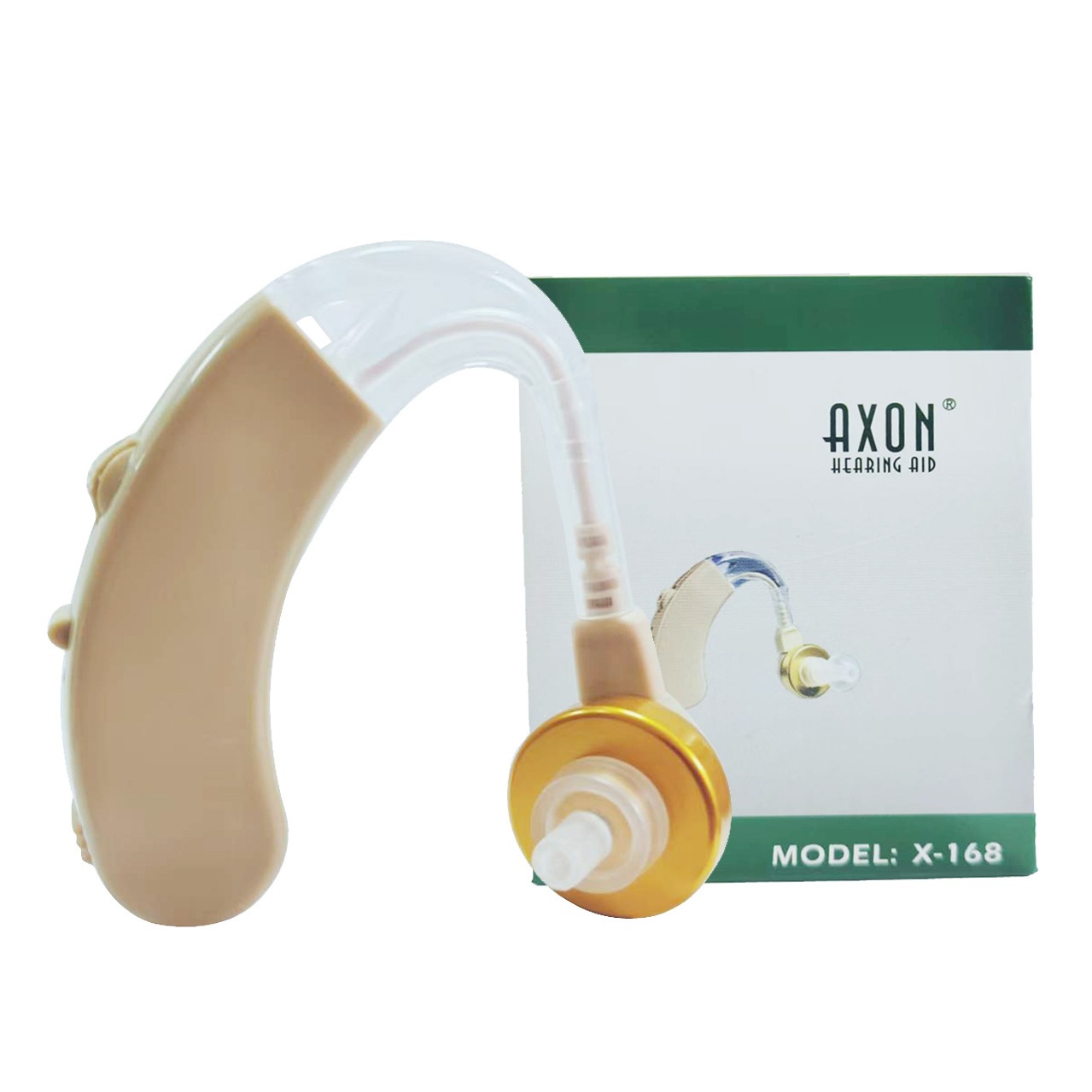 跨境 X-168耳背式助听器老年人专用扩音器声音放大器小型助听器