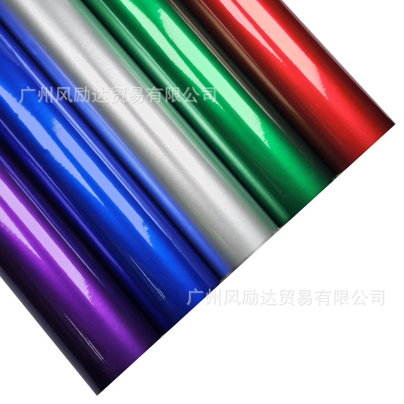 Cross-border Explosions Car Color Change Film Aurora Candy Metal Full Car Body Red silver Motorcycle Color Change Film