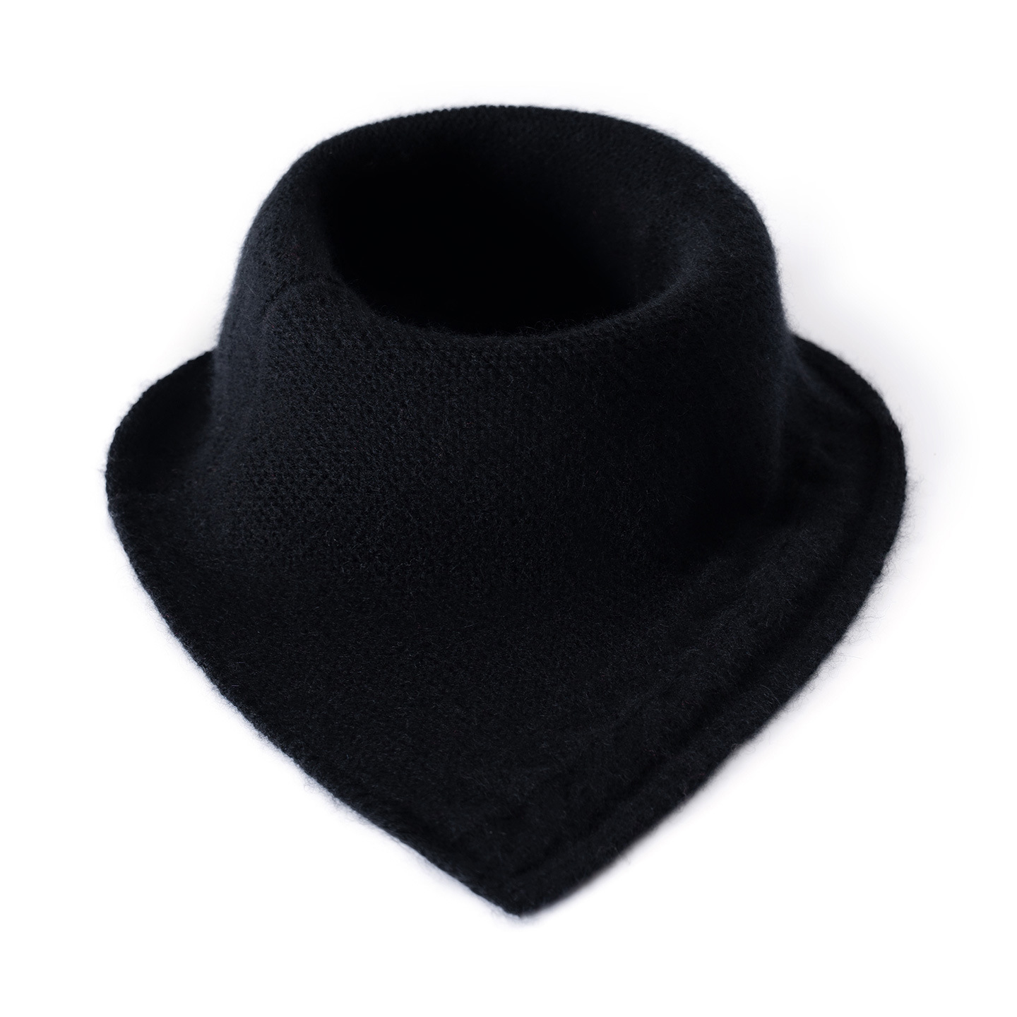 Lekasha cashmere women's neck warmer, designed to protect the cervical spine, a small knitted scarf that can be worn as a versatile faux collar
