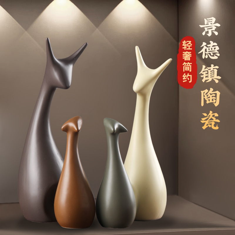 Nordic Simple New Home Wine Cabinet Decoration Ornaments Light Luxury Home Tv Cabinet Sideboard Desktop Soft Decoration