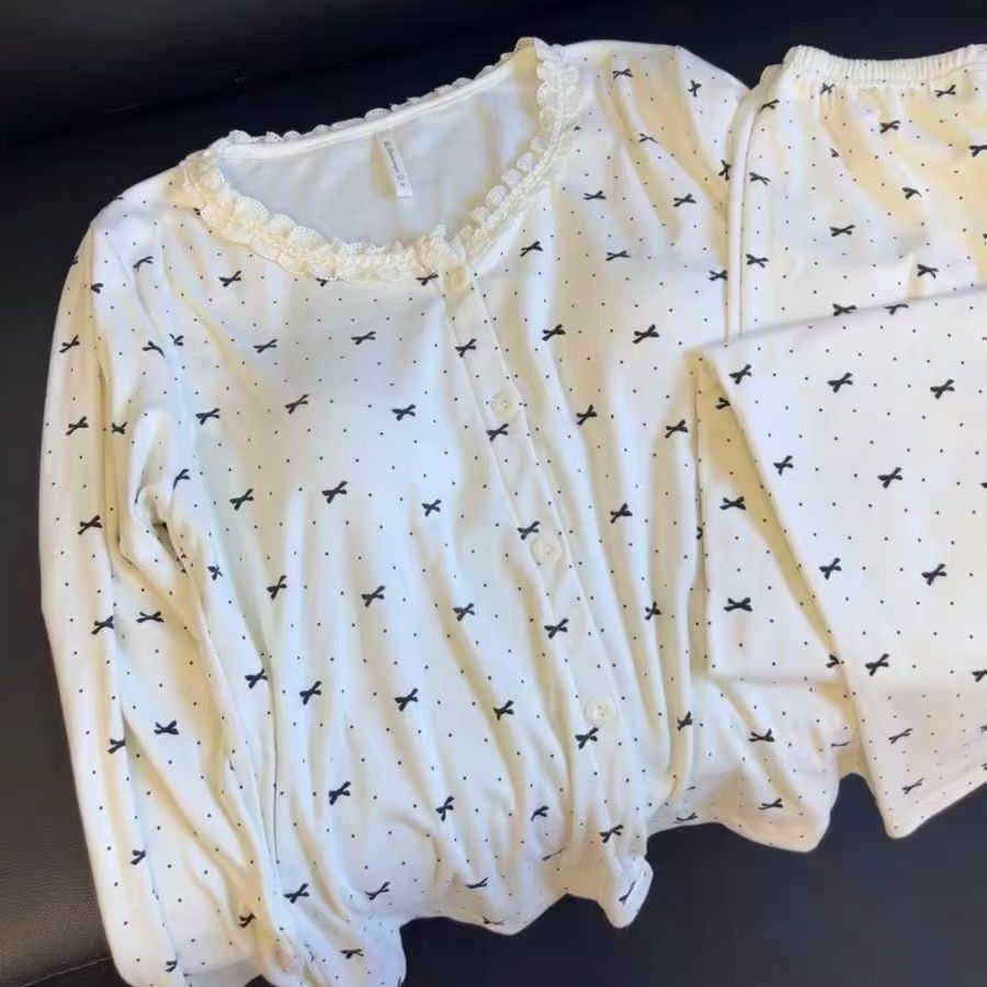 (브래지어 포함) DE RONG 공장 도매 신작 겨울 새 스타일 여성 더블 길이 가디건 레이스 칼라 심플하고 달콤함