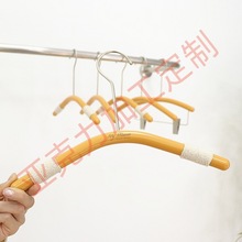 logo定制童服装店小中大童装店亚克力儿童衣架防滑衣挂撑子裤夹架