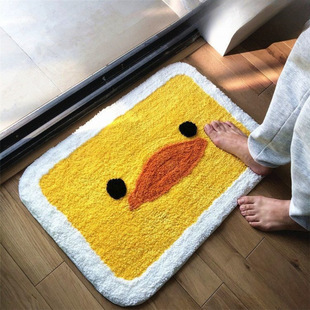 Japanese Cute Bathroom Non-Slip Mat Door Mat Bedroom Entrance Mat Home Blanket Absorbent Mat Bathroom Floor Mat