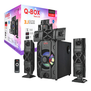 3.1 subwoofer home audio system QBOX Q-1803 Africa export SKD