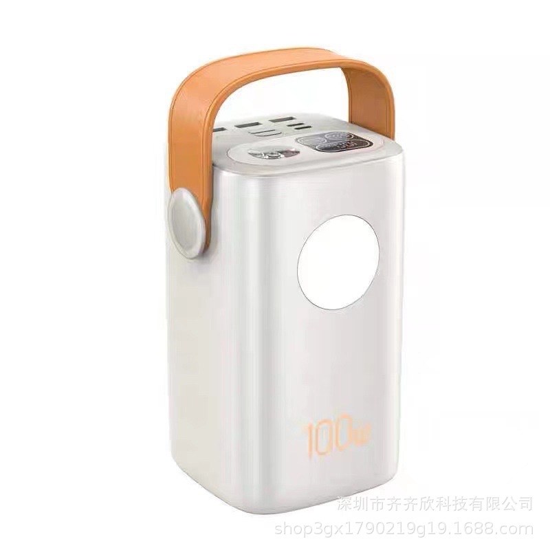 跨境PD100W笔记本充电宝 60000mah大容量 双向快充手提式户外电源