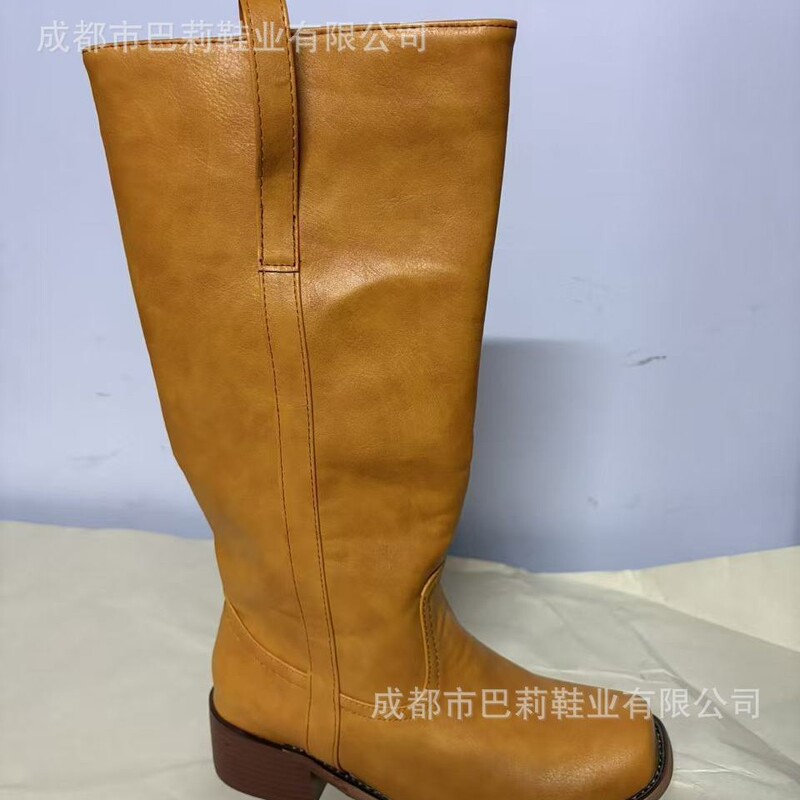 冬季新款外贸款女鞋欧美长靴40-43大码女鞋子跨境新款靴子|undefined