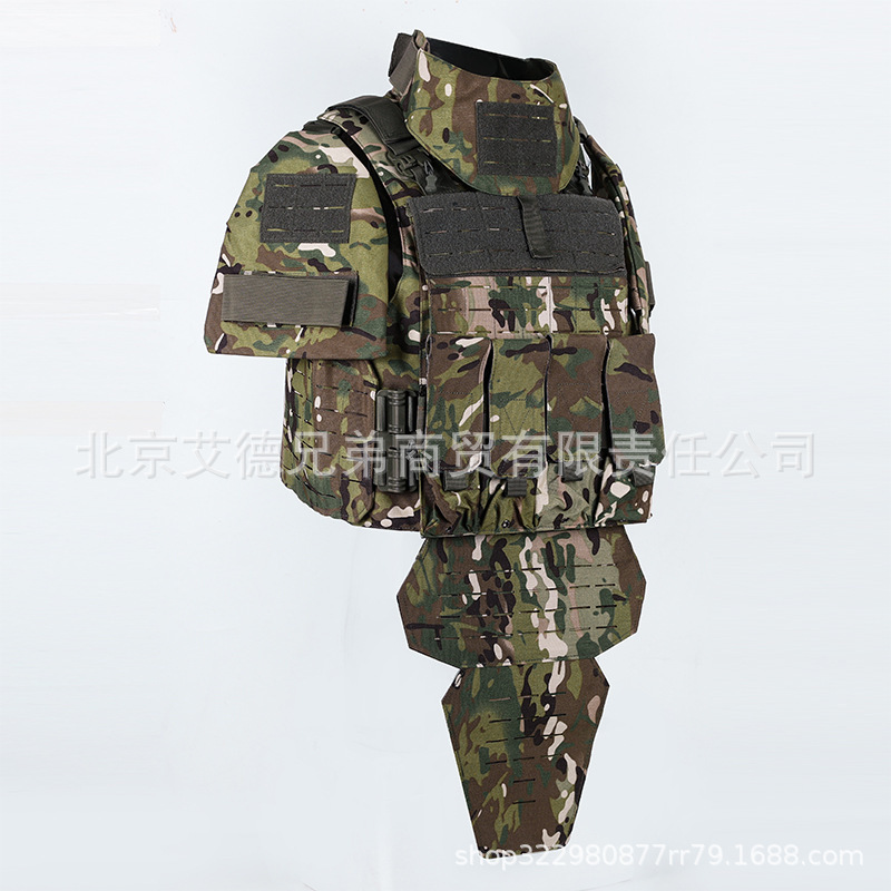 Fully Protective Tactical Vest Outer Modular Multi-Functional Heavy Armor Fully Covered Detachable Multi-Functional Mounting Vest