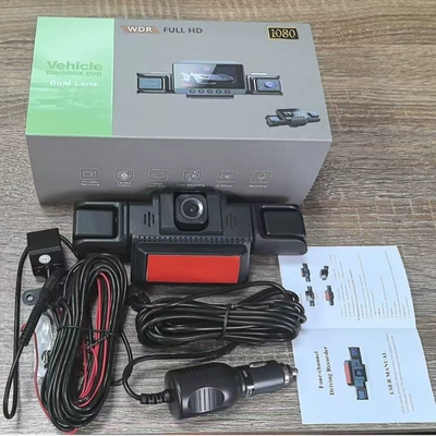 Driving recorder Lenses, 4 Simultaneous Recording and