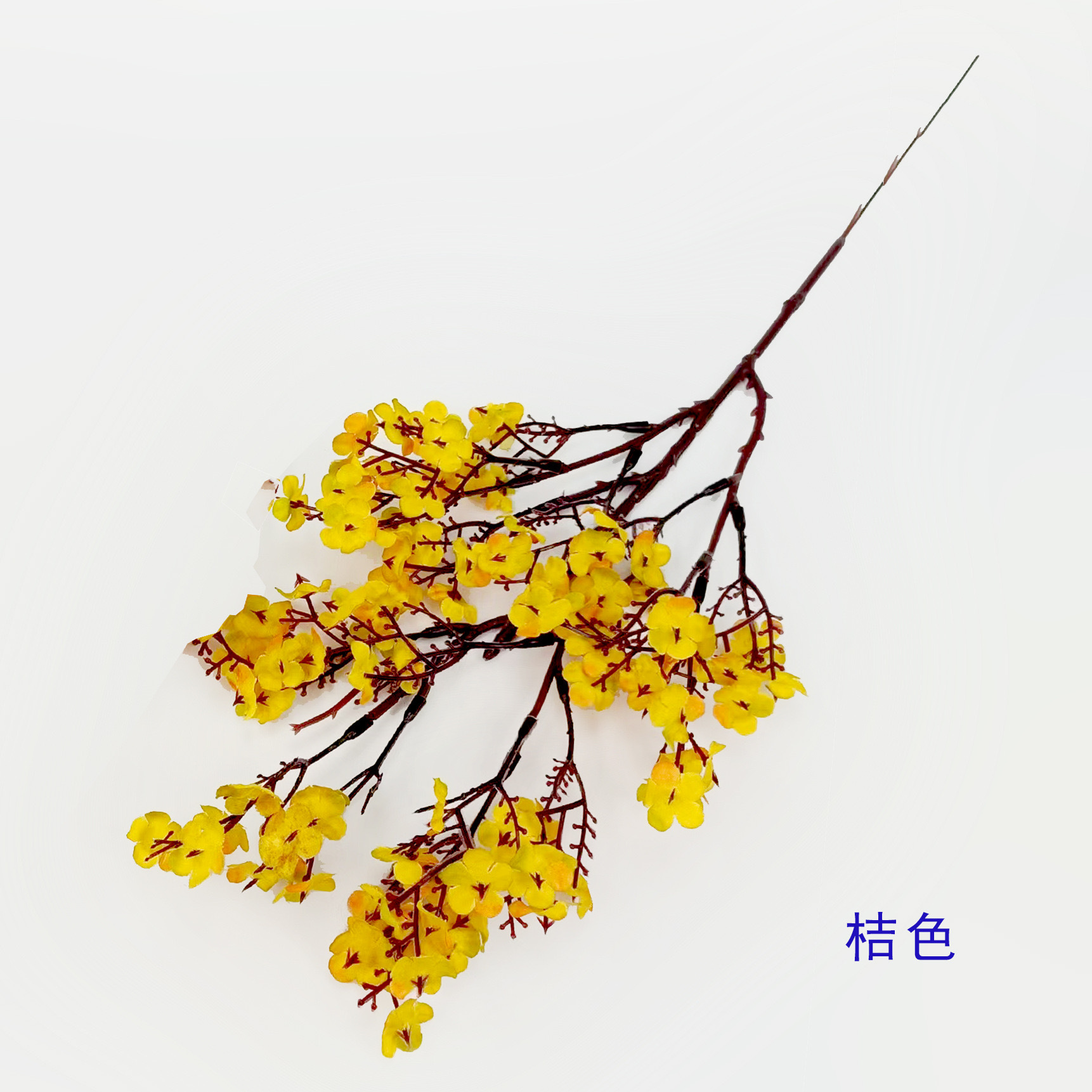 Simulación de estrellas pequeñas flores cortas coloridas flores falsas transfronterizas arreglos de flores en la mesa del hogar de flores falsas arreglos de flores en la sala de boda