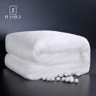 100% Mulberry Silk Long Fiber Double Palace Cocoon Mulberry Silk Quilt Liner Light Quilt Core Winter Quilt Four Seasons Quilt