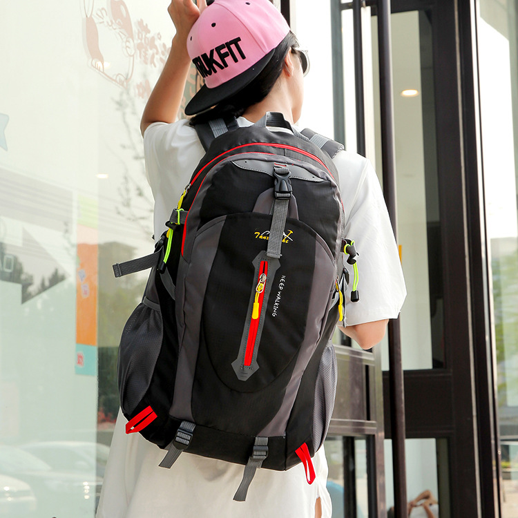 Mochila de Senderismo Ligera, Gran Capacidad, Logotipo Personalizable