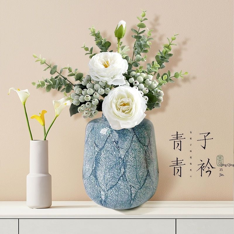 Cerámica china esculpida decoración de la marea nacional regalos del Festival de Primavera como gran vaso regalos publicitarios del sudeste asiático Otros