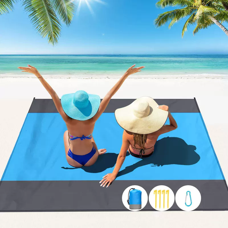 Прожекторная подставка для пикника на улице Delite Waterproof Wide Wide Anti -Anti -Anti -Cash Pass Folding Valley Beach Cushion Cushion