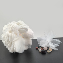 欧根纱立体彩色花朵花片花瓣DIY手工工艺品辅料服饰头饰仿真批发