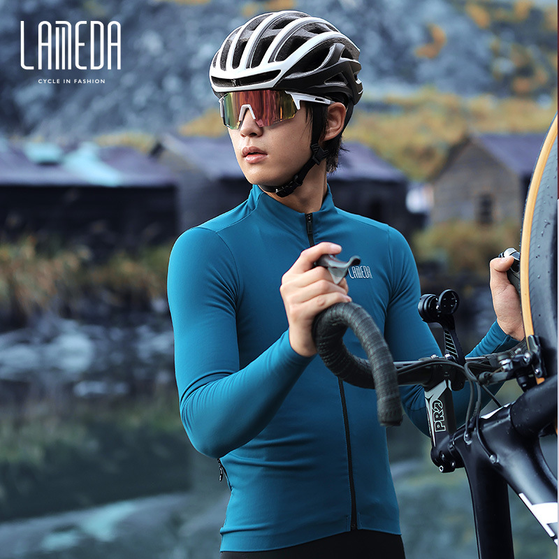 Lampada Autumn And Winter Fleece Cycling Clothes Tops Men's And Women's Cycling Clothes Warm Mountain Road Bike Cycling Clothes
