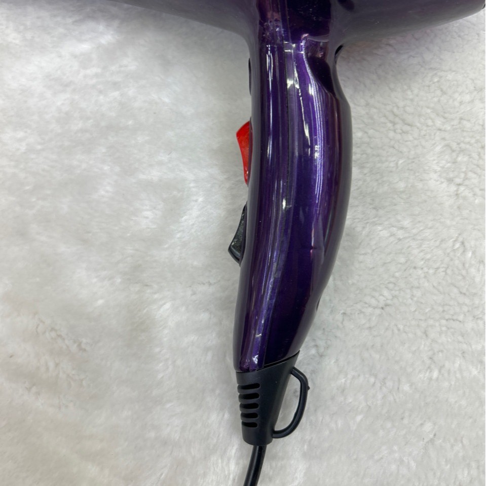 Secador de Pelo de Iones Negativos de Plástico PA con Luz Azul para Hogar