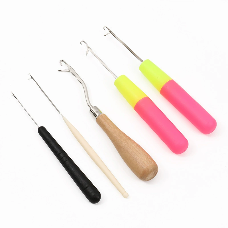 Многоочерёдная шерстяная пряжа с языком крючком