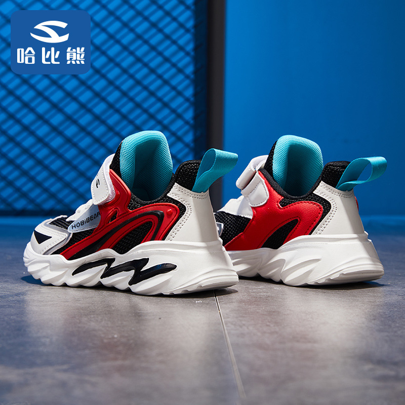 哈比熊品牌2022春季新款儿童运动鞋男童跑步鞋韩女童时尚单鞋代发