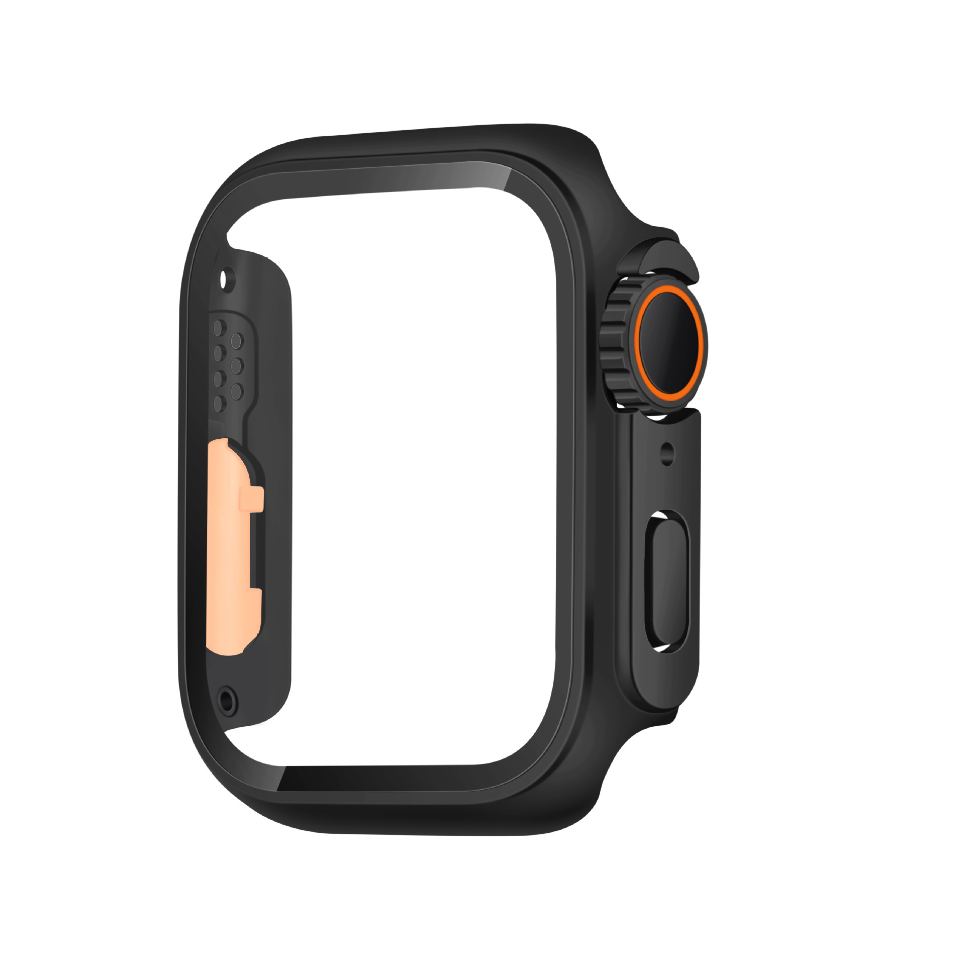 Adecuado para applewatch segundos a ultra49mm reloj caso Apple Watch S8/7/6/5/4/se funda protectora