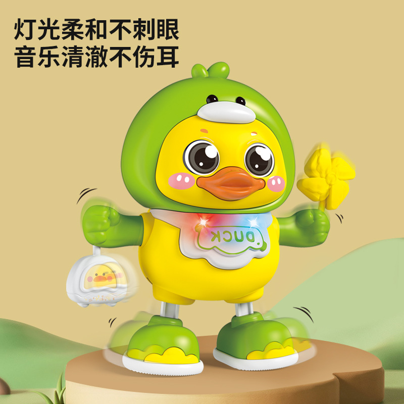 Nuevo transfronterizo baile eléctrico música caminando pequeño piquete de luces para niños cantando juguetes de muñecas eléctricas al por mayor