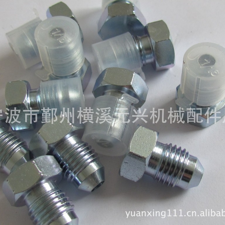 新型长期现货供应全系列六角碳钢45#美制YX液压7/16螺纹堵头