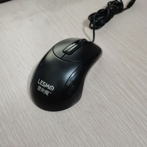 Resemo LS-307 Optical Mouse with USB or Round Plug, PS/2 Interface Computer Mouse Wholesale with Weight