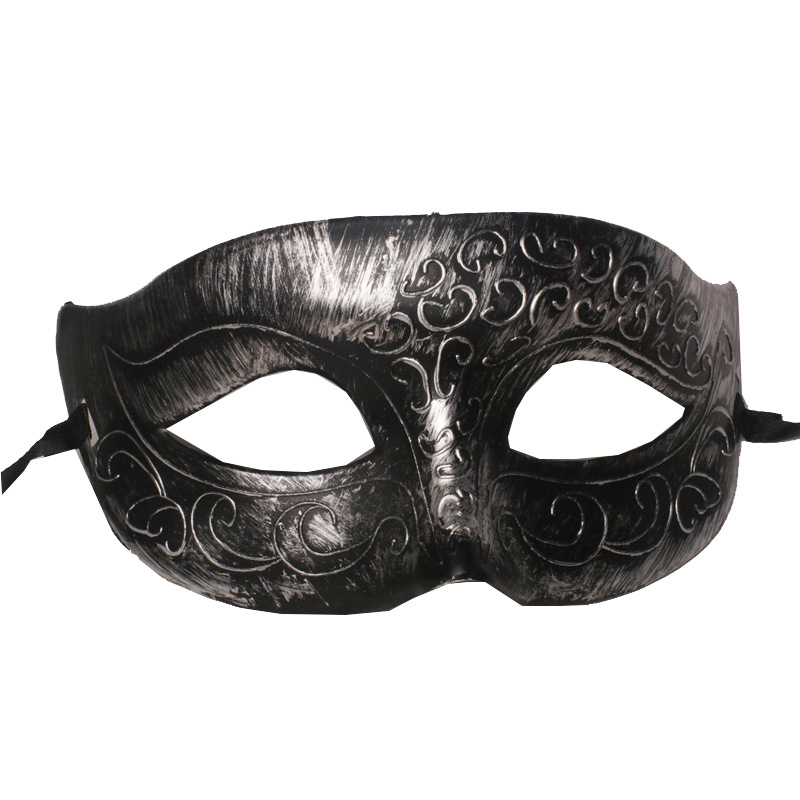 Transfronterizo Halloween Baron Prince Máscara de media cara Mujer Adulto Fiesta de baile retro Niños Máscara de fiesta retro