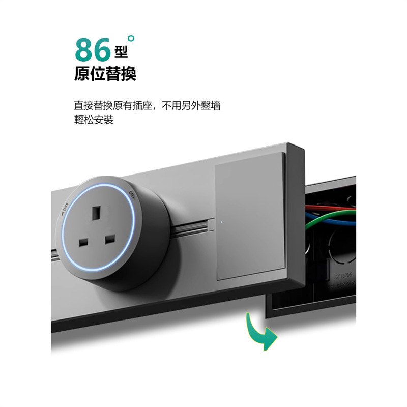 Conector de órbita estándar británico abierto con interruptor móvil internacional británico 13 conector de Hong Kong y Singapur image 2
