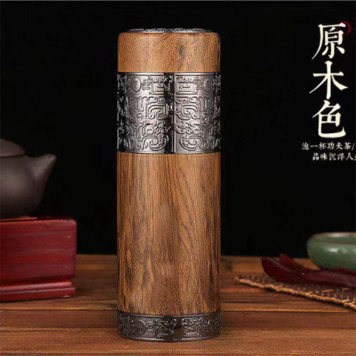 龙行天下镀银内胆保温杯带礼盒包装礼品杯激光刻字杯