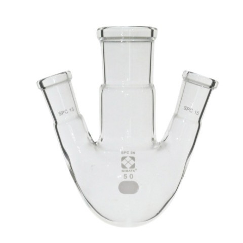 SIBATA柴田科学 SPC 三口圆底烧瓶 SPC-29-15 50mL 030170-1550
