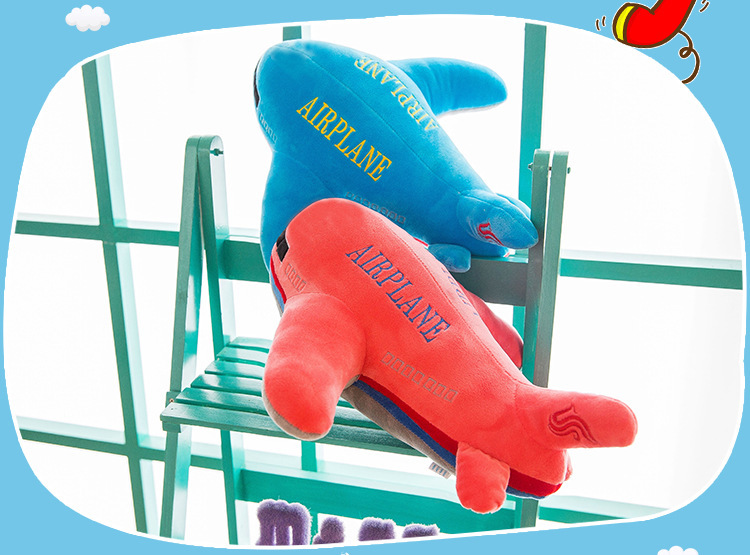 Creative Plane Plush Toy Children's Doll Gift Stall Grab Machine Doll Pillow Doll Kindergarten Prize