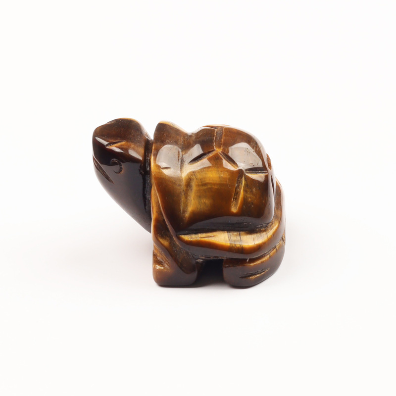 卸売り玉水晶1.5インチ亀彫刻件小動物置物玉工芸品代理|undefined