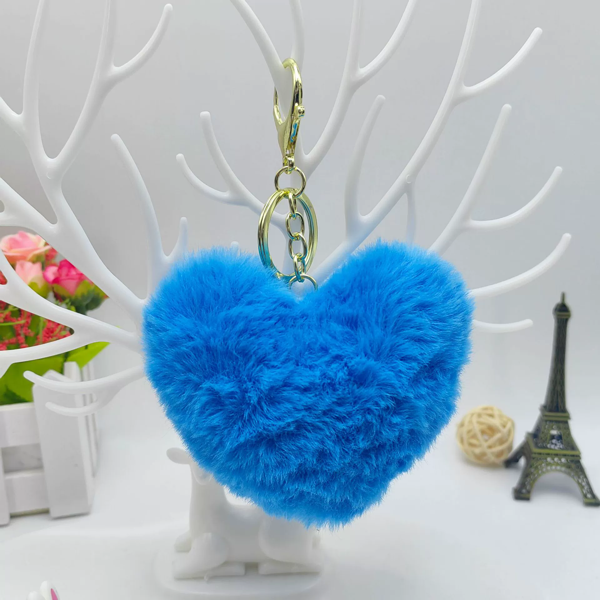 Маленькая красная декоративная сумочка через плечо in the shape of a heart, ремень сумки, цепь, 10 см, корейский стиль