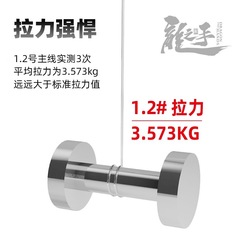 Factory Wholesale Dragon Hand Extreme True Gold Eight Characters Ring Strong Tension Line Set Pure Hand-tied Line Set Tie-down Fishing Competition Line Set